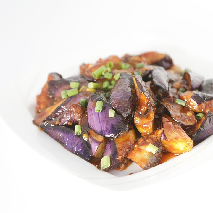 V2 Eggplant with Garlic Sauce 鱼香茄子