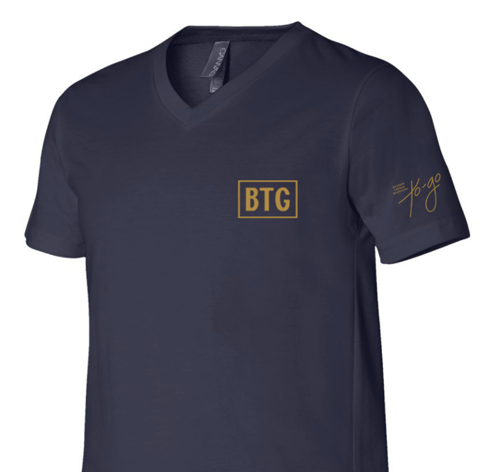 BTG T-Shirt - Golden Navy
