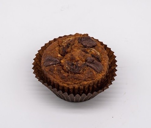 Chocolate banana muffin