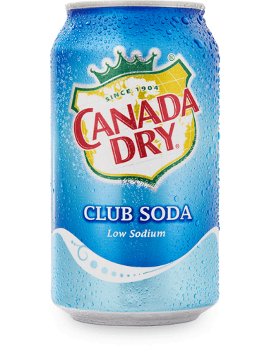 Canada Dry Club Soda de Lata