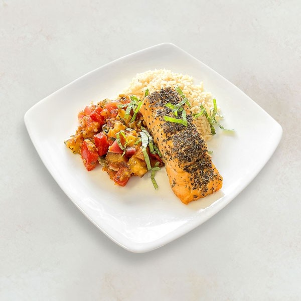 Herb Seared Salmon & Ratatouille (Regular)