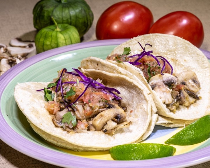 Marinated Mushroom Taco (V)