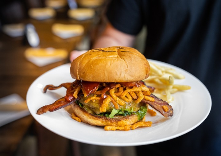 Bacon Bourbon BBQ Burger