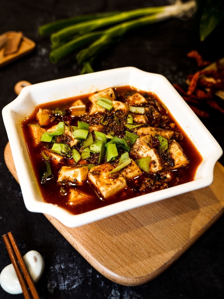 麻婆豆腐szechuan spicy ma-po tofu