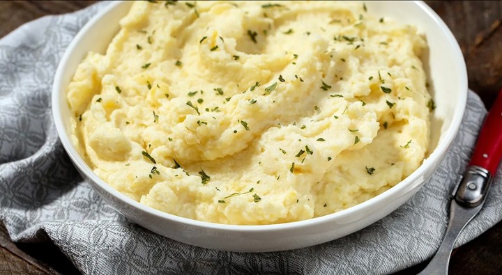Garlic Whipped Yukon Gold Potatoes