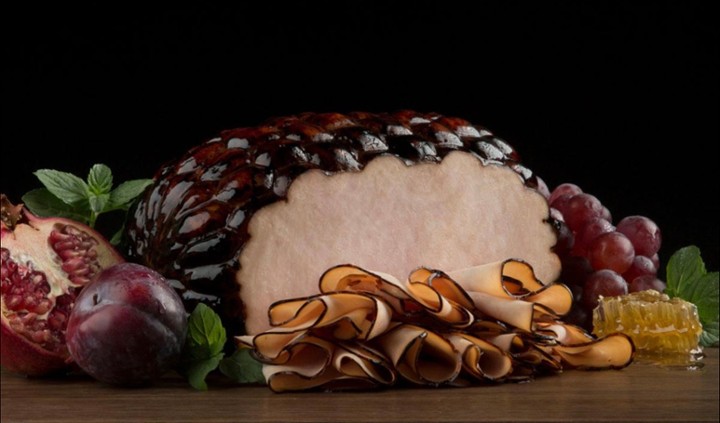 Lightly-Smoked Maple-Glazed Turkey Breast