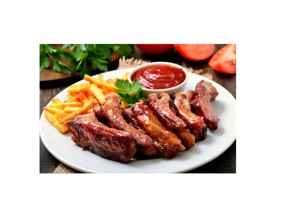 Pork Ribs with Fries