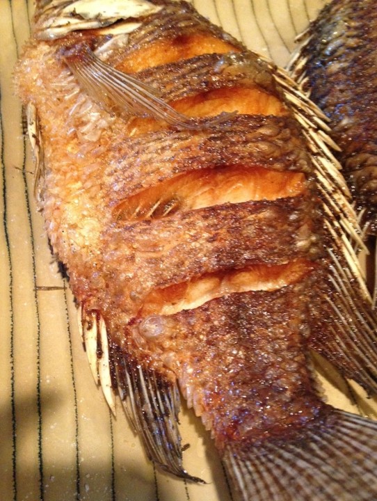 Whole Fried Tilapia