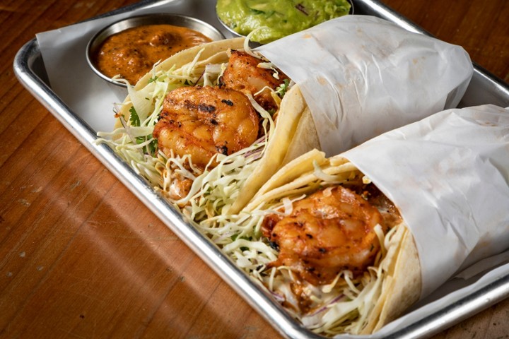 SHRIMP TACOS