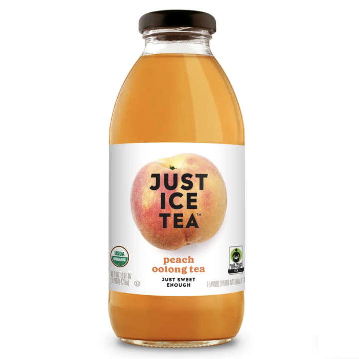 Just Ice Tea Organic Peach Oolong Tea