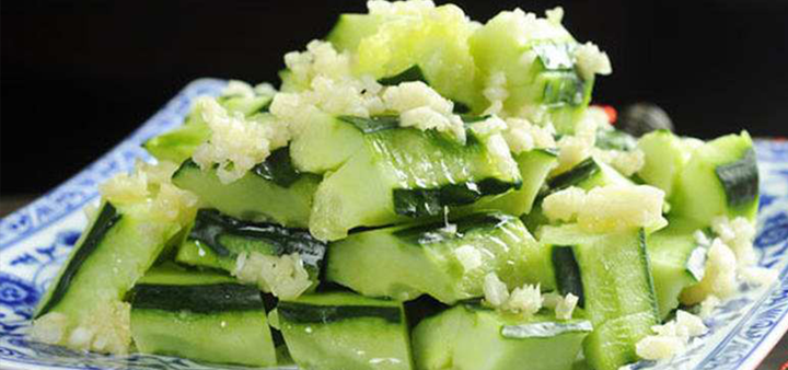 Cucumber with Garlic