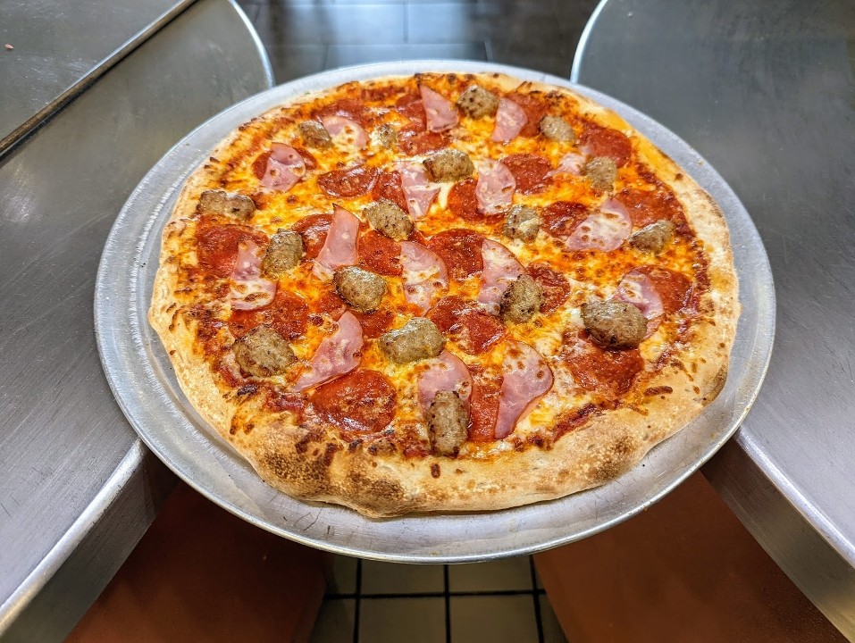 14" Large Thin-Crust 3 Meater