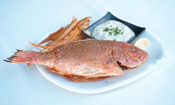 Whole Fish Red Snapper Plate