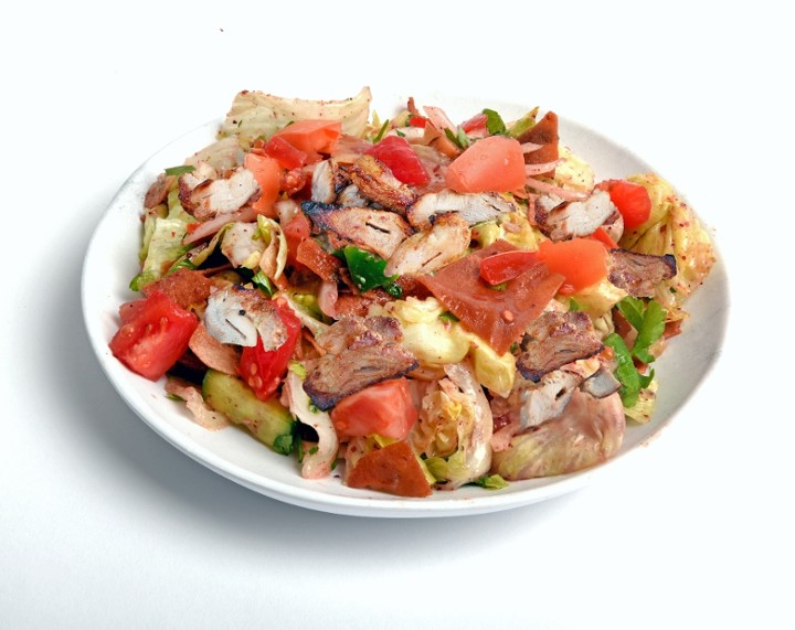 Jumbo Fattoush Salad w/ Protein