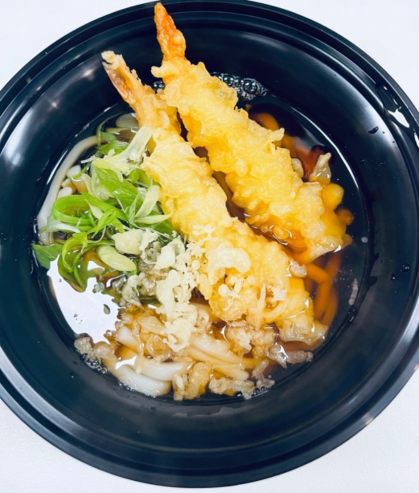 Shrimp tempura udon ( 2pc Ebi on the side )
