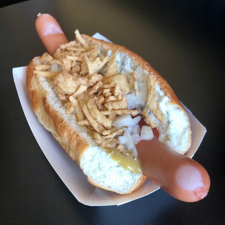 Icelandic-style Hot Dog