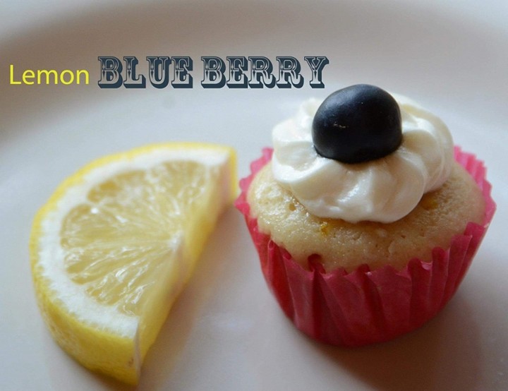 Lemon Blueberry Cupcake