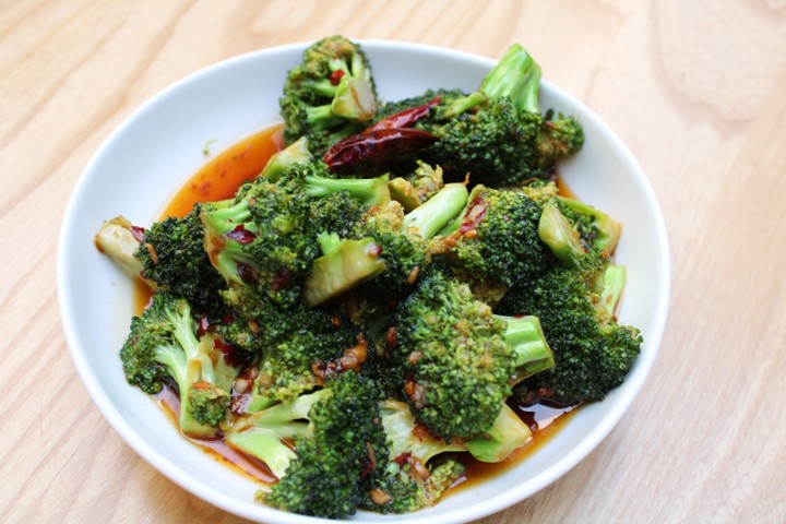 Broccoli w. Spicy Garlic Sauce