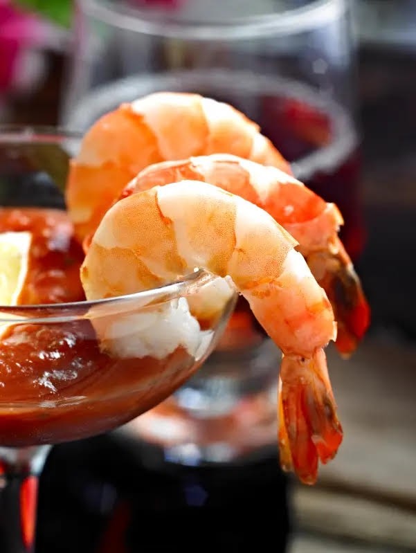 Shrimp Cocktail & Gourmet Cocktail Sauce