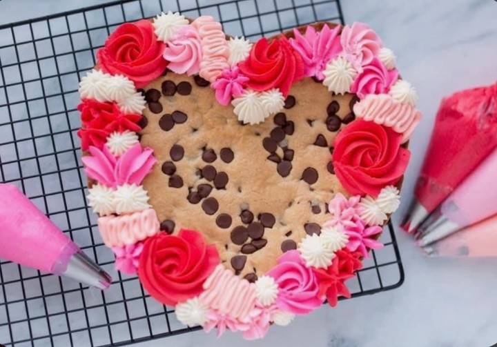 8" Heart Cookie Cake