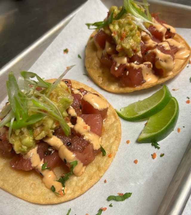 Tuna Tostada