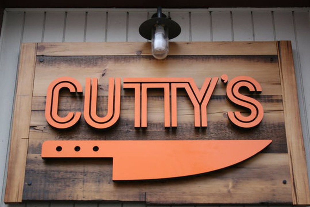 Cutty's brookline village logo