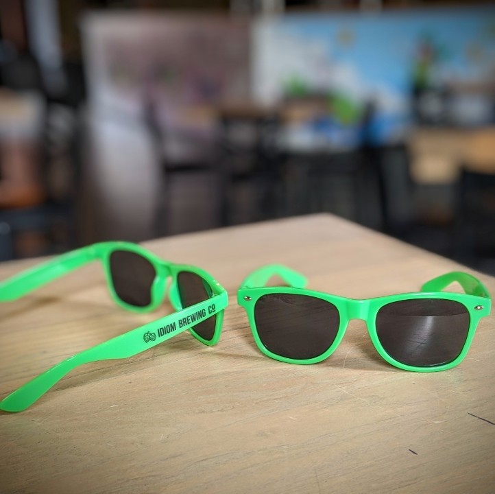 Sunglasses - Green w/Black