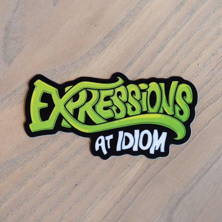 Expressions Logo Sticker
