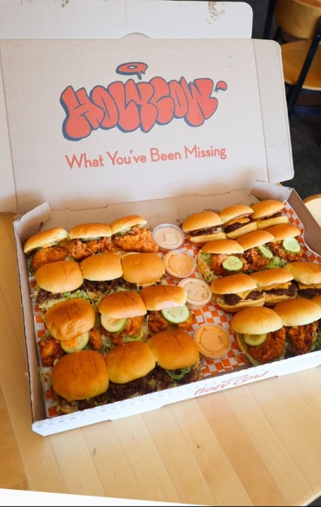 SLIDERS BY THE BOX
