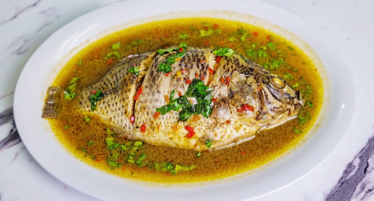 Tilapia Fish pepper soup