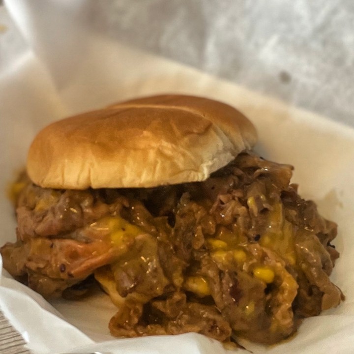 Pit Beef and Cheddar