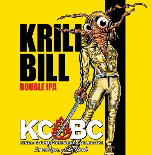 KCBC Krill Bill DDH Double IpA 8.0%. 16Oz