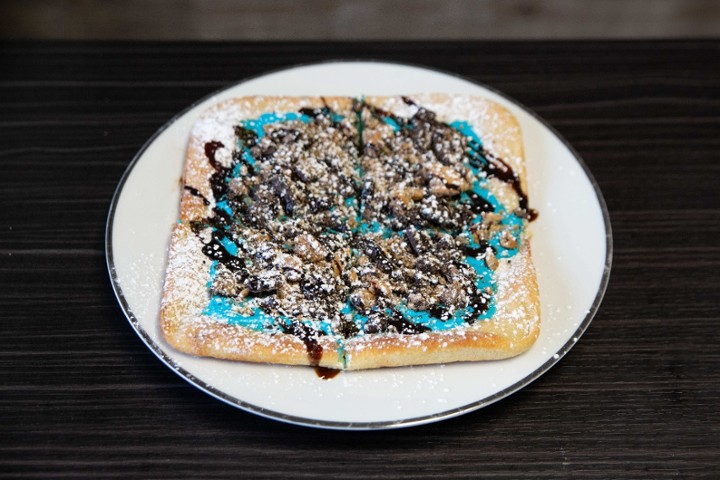 Cookie Monster Pizza