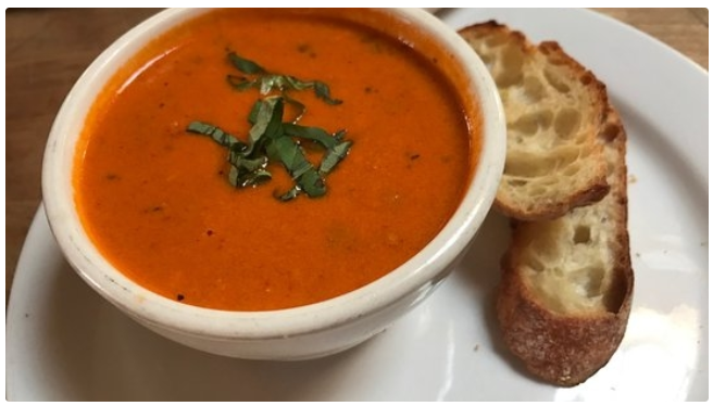 Tomato & Basil Soup