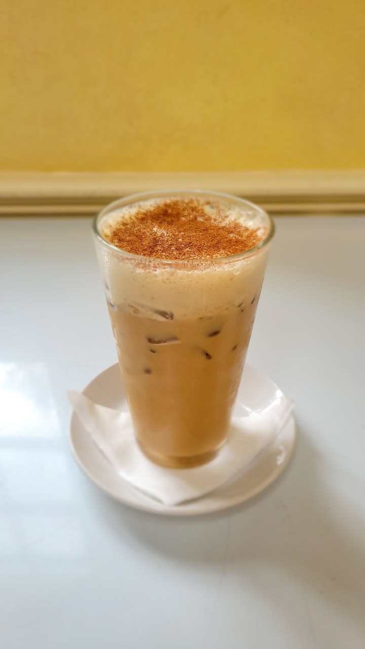 Iced Dirty Chai Latte