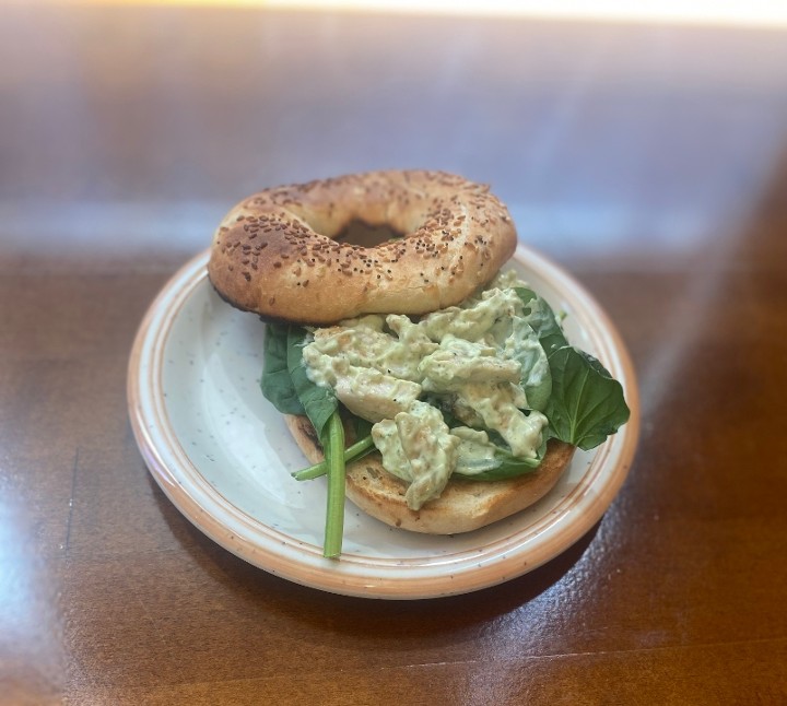 Chicken Pesto Bagel