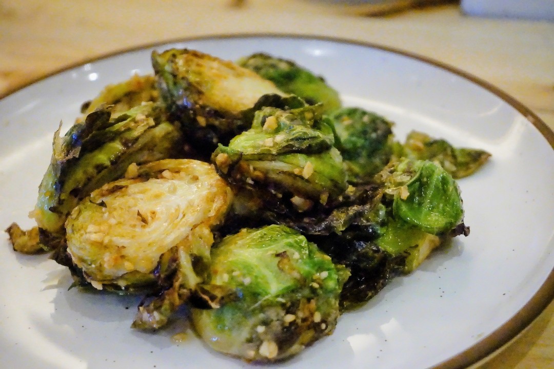 Garlic Brussels Sprouts