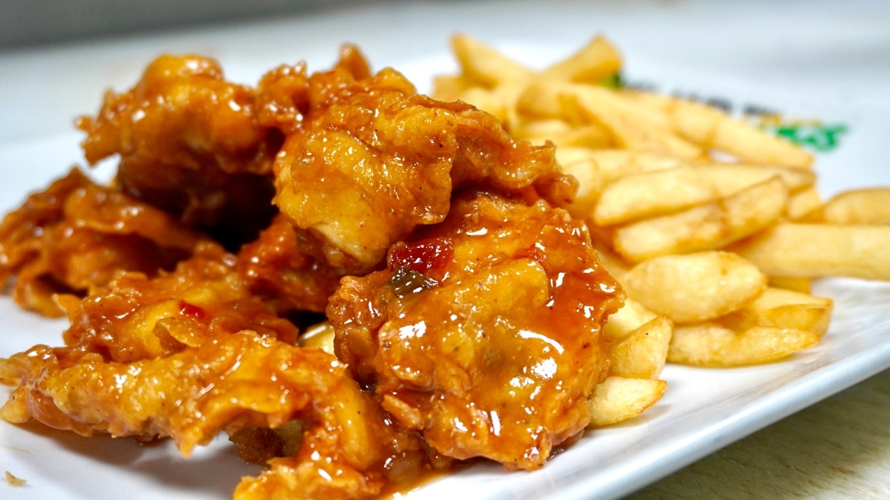 Sweet and Sour Chicken & Fries