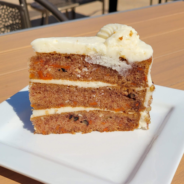 3 Layer Carrot Cake Slice