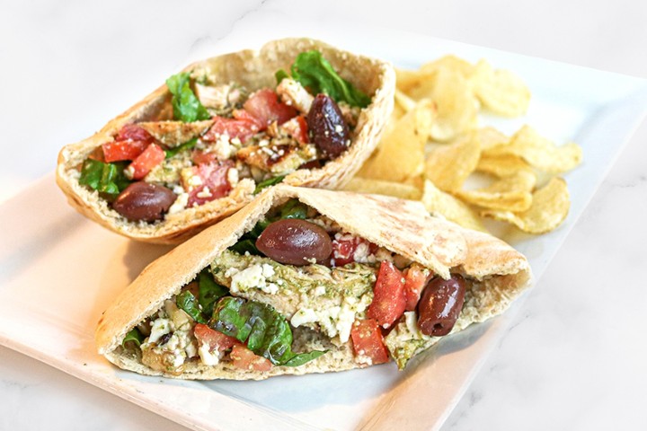 Greek Chicken Pita