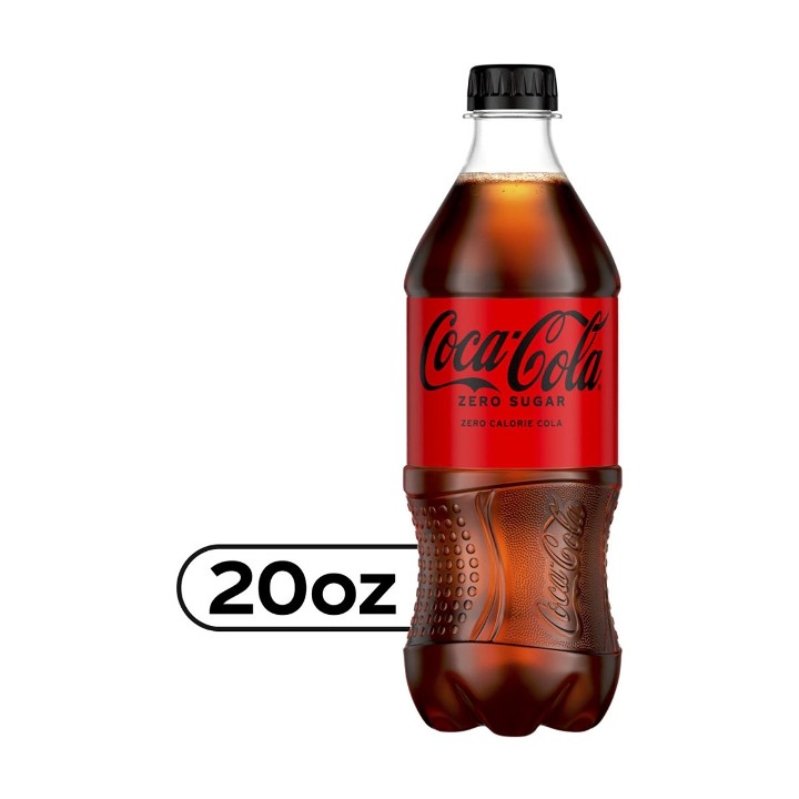 Coke Zero - 20 oz Bottle