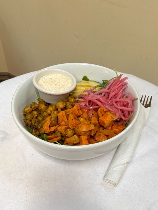 Curried Chickpea Bowl