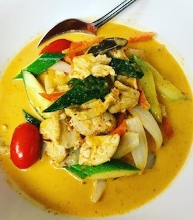 Yellow Curry** (does not come w/ rice)