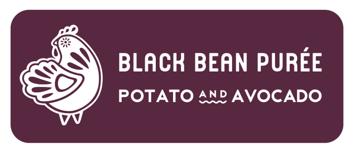 Black Bean Purée, Potato & Avocado