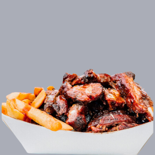 Rib Tip with Fries