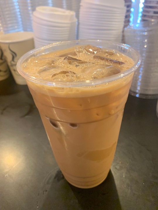 Iced Shaken Espresso with Oat Milk Brown Sugar