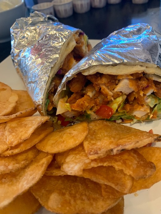 Crispy Buffalo Chicken Wrap