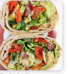 Greek Salad Wrap