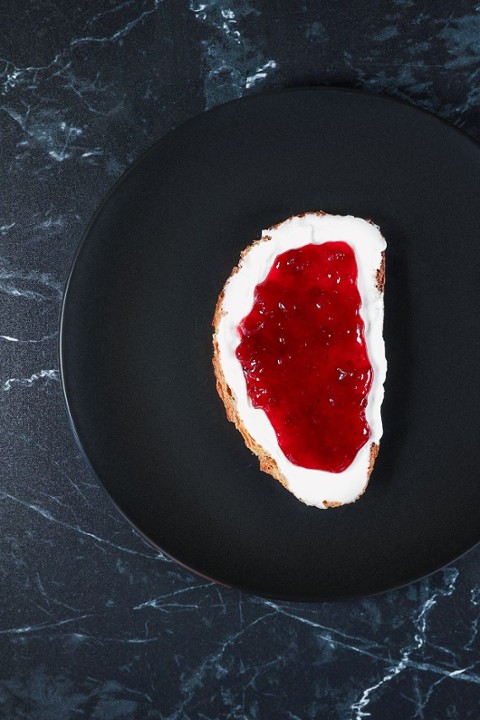 Ricotta Lingonberry Toast