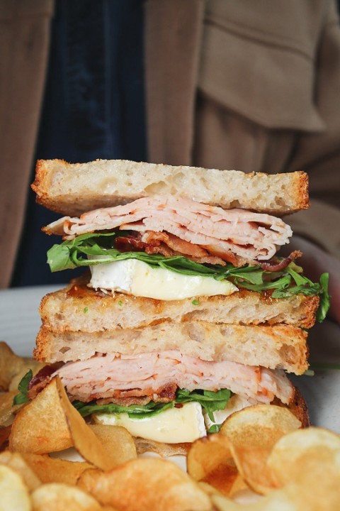 Turkey + Brie Sandwich
